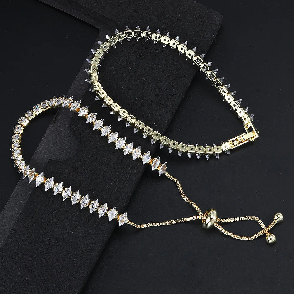 Cubic Zirconia Tennis Bracelets for Women
