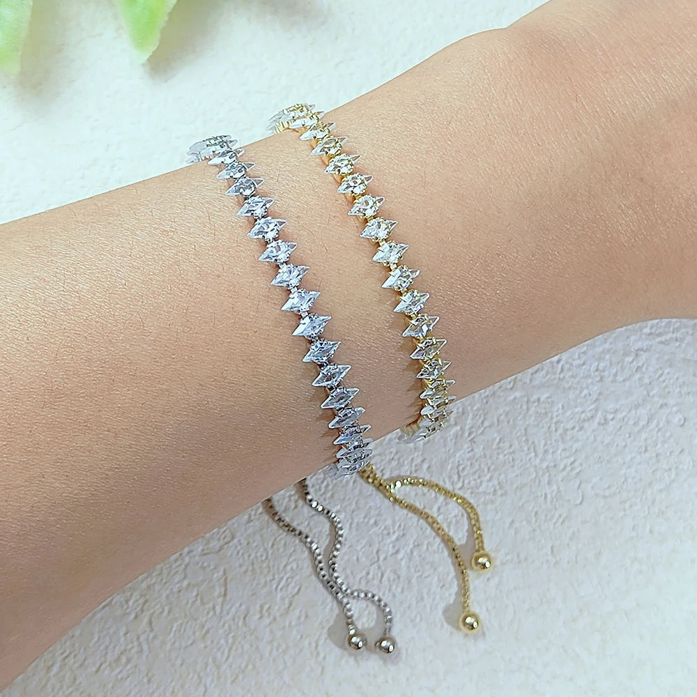 Cubic Zirconia Tennis Bracelets for Women