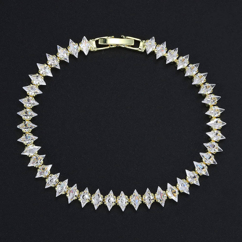 Cubic Zirconia Tennis Bracelets for Women