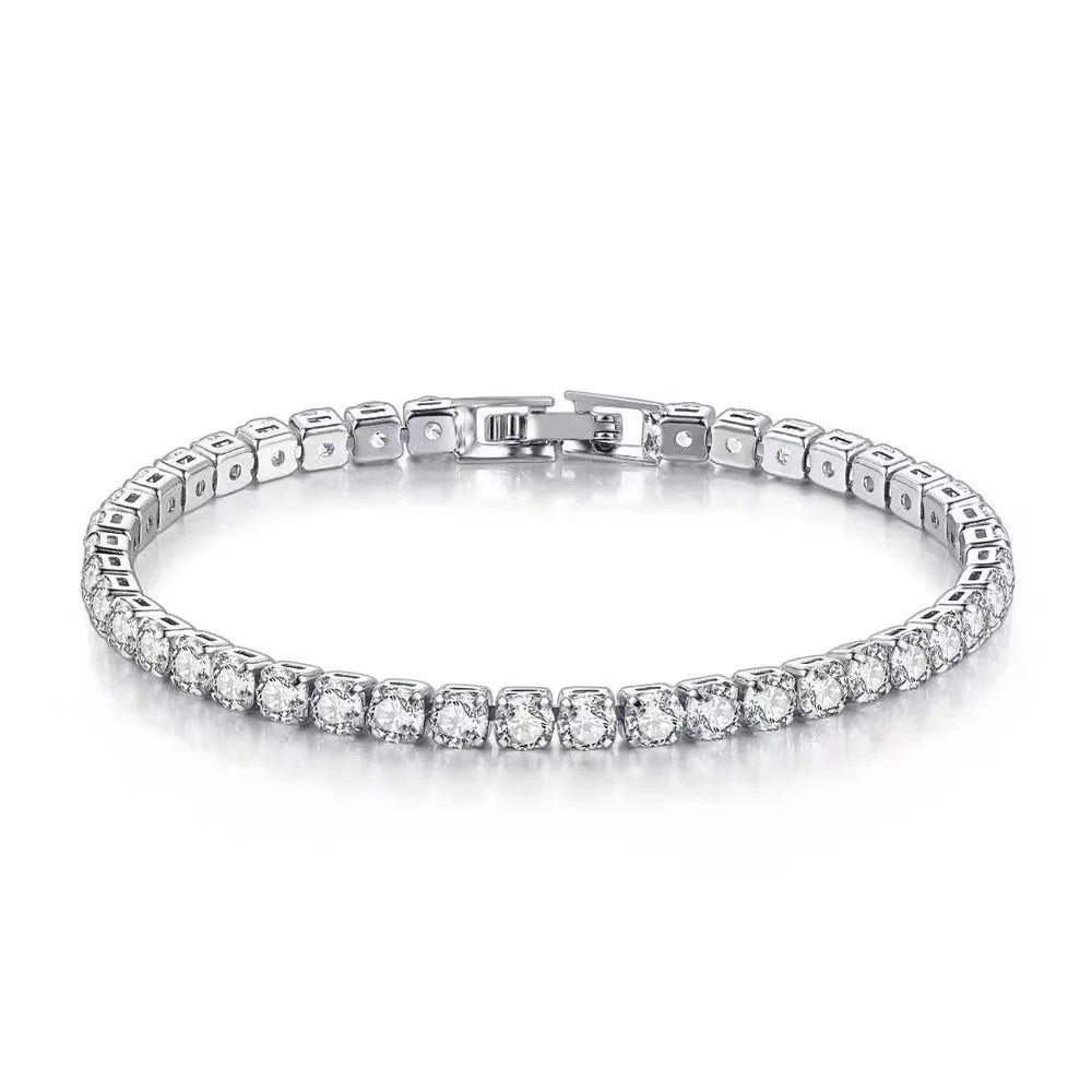 Sterling Silver Tennis Bracelet