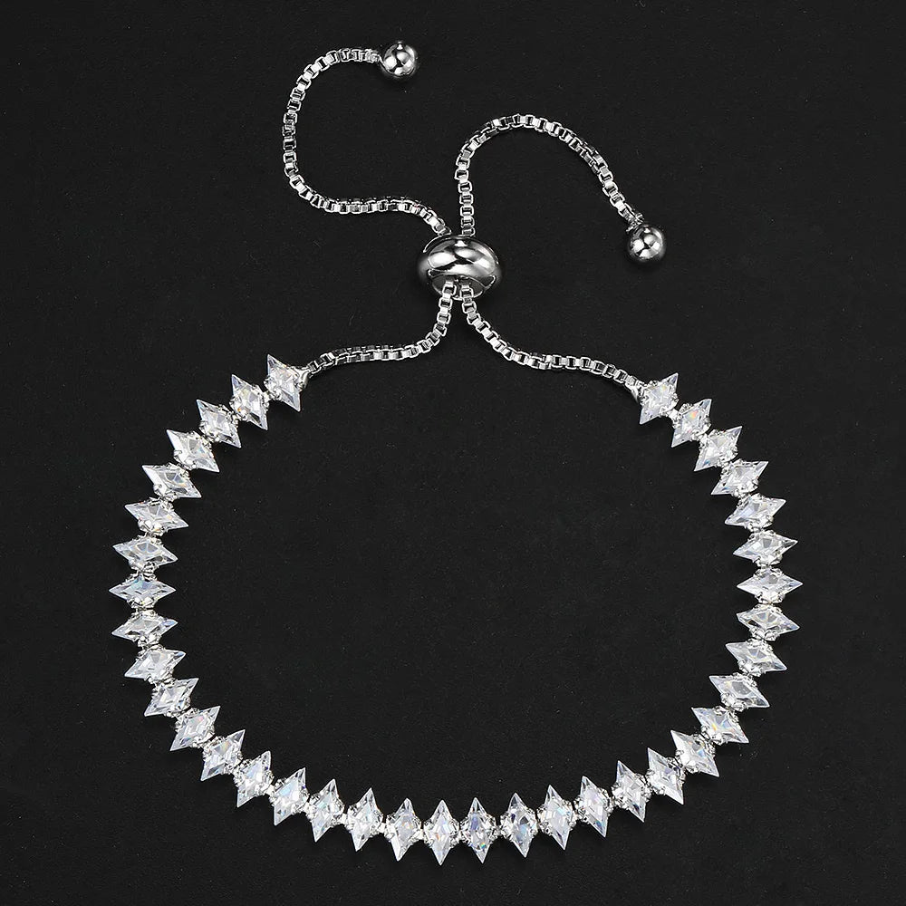 Cubic Zirconia Tennis Bracelets for Women